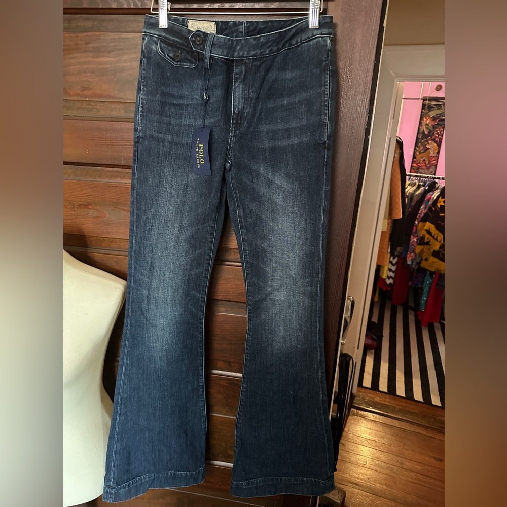 NWT Polo Ralph Lauren flare jeans Sz 26